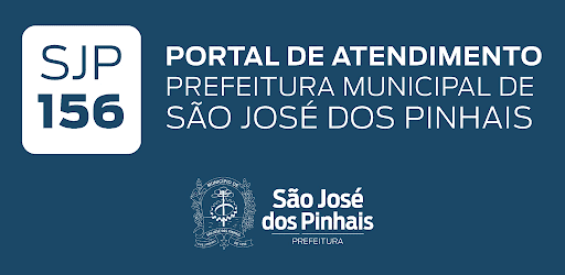 Tela do serviço Central 156 da Prefeitura de São José dos Pinhais disponível para a população.