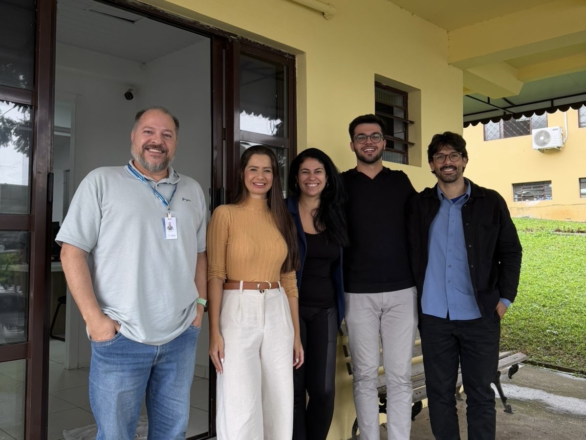Representantes da organização do EPJE 2026 em reunião com a Secretaria de Inovação de São José dos Pinhais.