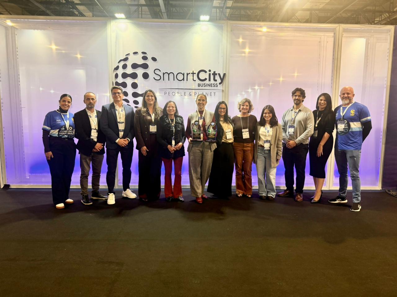 premios InovaCidades recebidos por São José dos Pinhais no Smart City Business Brazil Congress 2026.