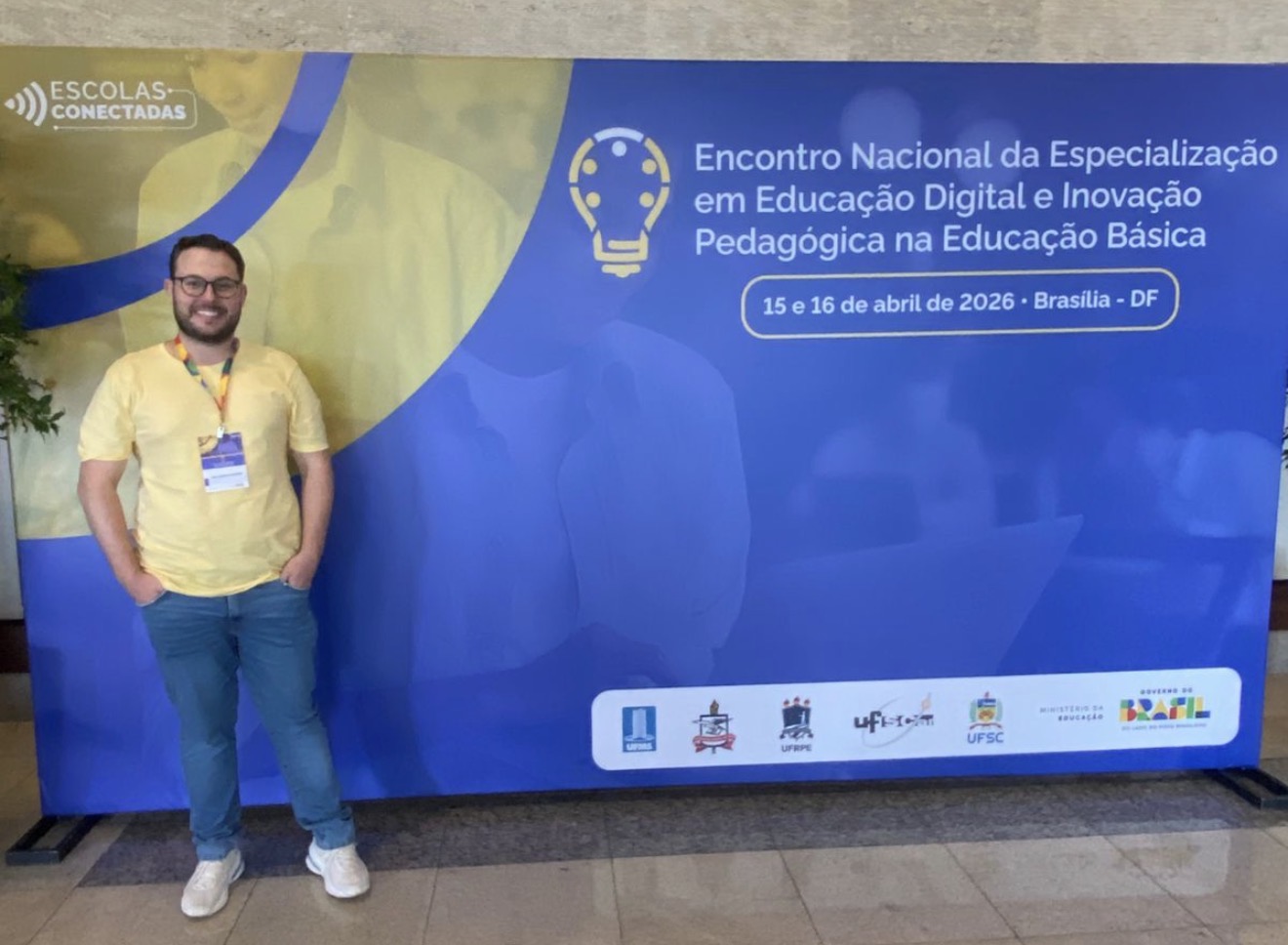 Educação Digital em São José dos Pinhais no encontro nacional do MEC
